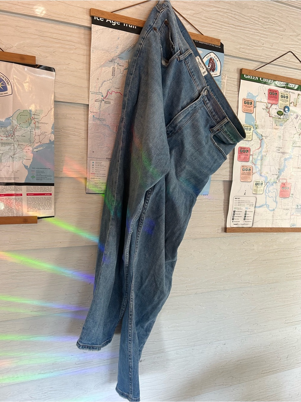 Abercrombie the ankle straight high rise - Picture 2 of 5